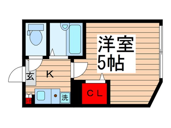 フォレスタ柴又の物件間取画像